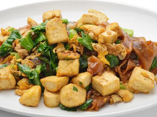 Braised Tofu with Mushrooms and Bok Choy