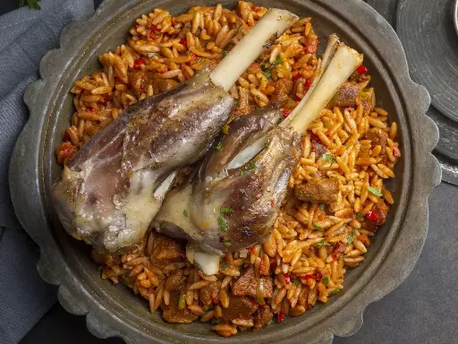 Xinjiang Lamb Leg Grab Rice